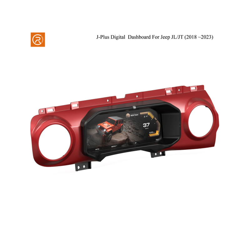 How does Jeep Wrangler Automotive Instrument Parts Processing and Customization achieve a precise fit with the original vehicle's instrument panel through 3D scanning and CNC technology?